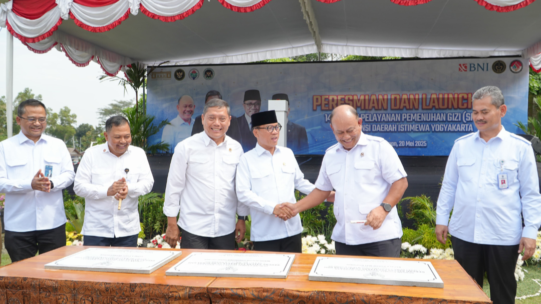 BGN Kepahiang Bersama Kemendes PDT Launching 14 SPPG Di Provinsi Daerah Istimewa Yogyakarta