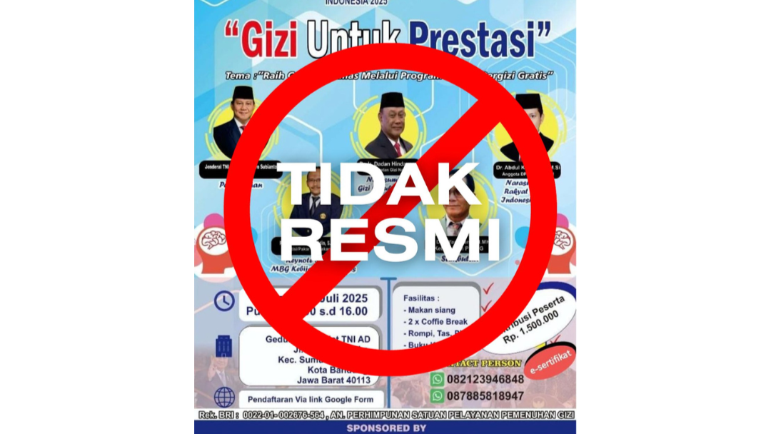 BGN Kepahiang Tegaskan Kegiatan Deklarasi dan Seminar PSPPG di Bandung Bukan Kegiatan Resmi